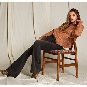 We The Free Flare Jeans in Charcoal